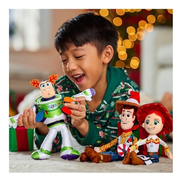 Disney’s Toy Story Holiday Plush Set - Buzz, Woody, and Jessie - NWT - Picture 4 of 5